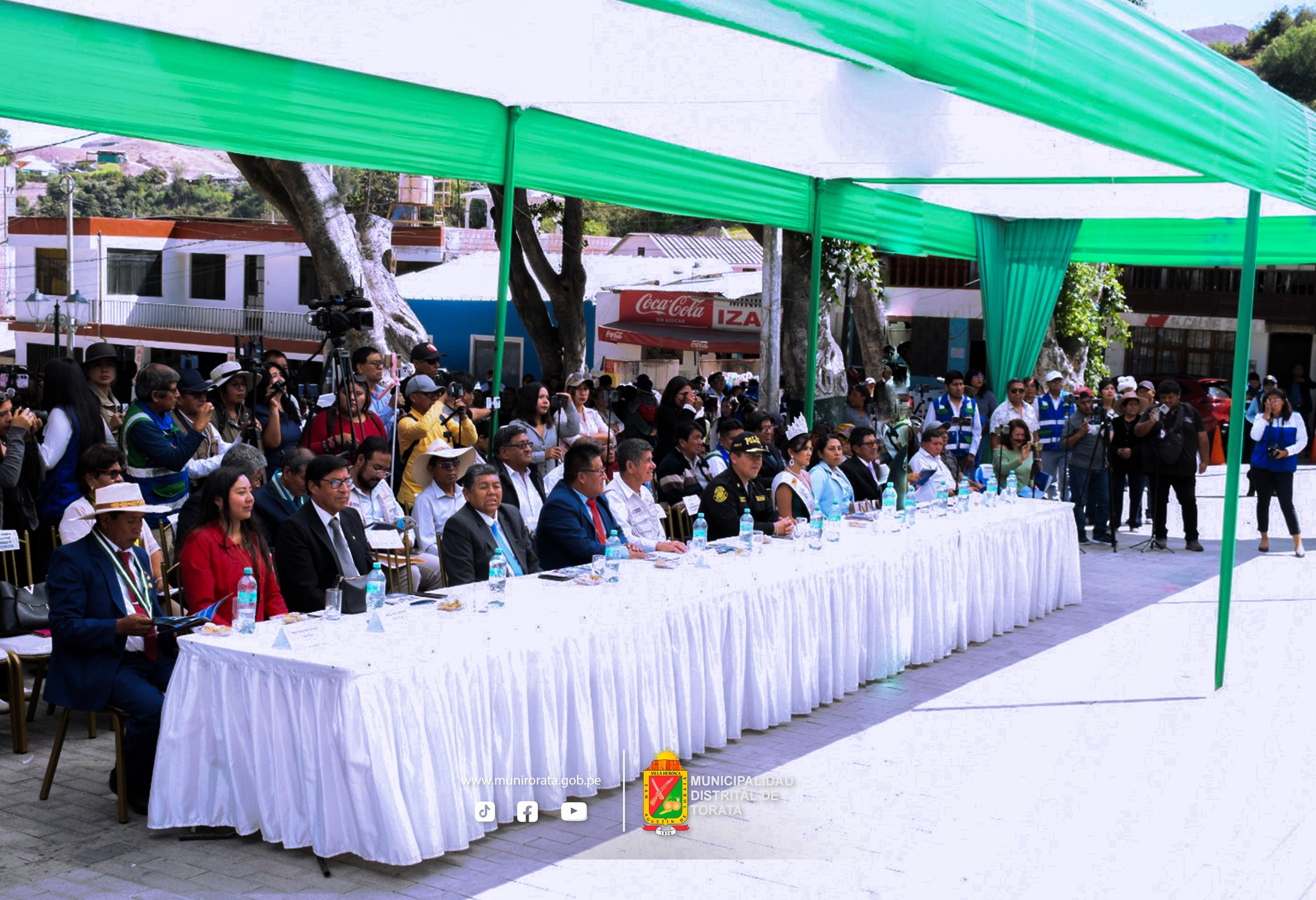 La Municipalidad Distrital de Torata presentó oficialmente el programa de actividades por los 198 años de elevación a Villa Heroica