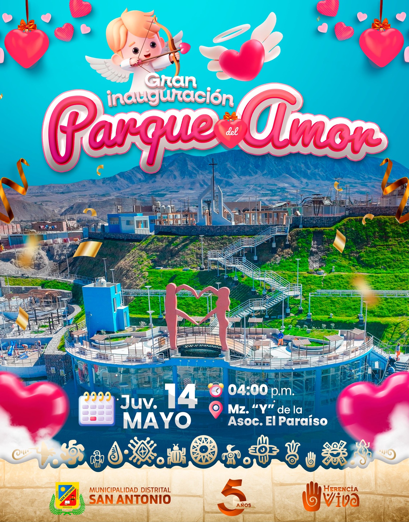 𝗜𝗡𝗔𝗨𝗚𝗨𝗥𝗔𝗠𝗢𝗦 𝗘𝗟 𝗡𝗨𝗘𝗩𝗢 𝗗𝗘𝗦𝗧𝗜𝗡𝗢 𝗣𝗔𝗥𝗔 𝗘𝗟 𝗔𝗠𝗢𝗥 𝗘𝗡 𝗦𝗔𝗡 𝗔𝗡𝗧𝗢𝗡𝗜𝗢